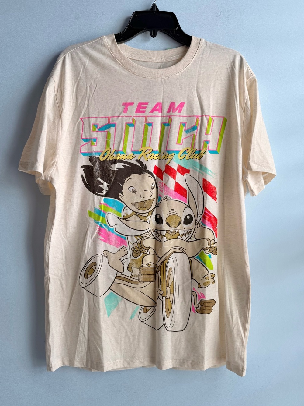 Lilo & Stitch Disney Adult Multicolor T-Shirt Size Large